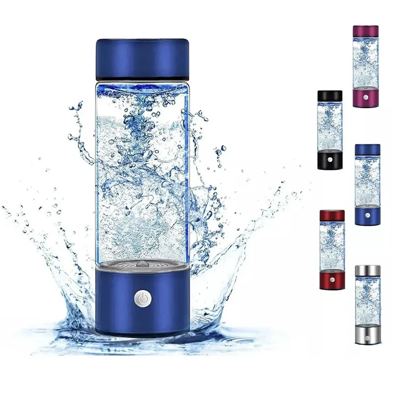 HydroZen Pro — Waterstof Waterfles met SPE/PEM Technologie | 2200 PPB | USB Oplaadbaar